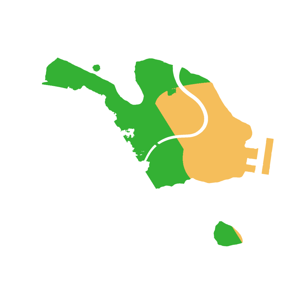 Biome Rust Map: Procedural Map, Size: 1650, Seed: 5512345