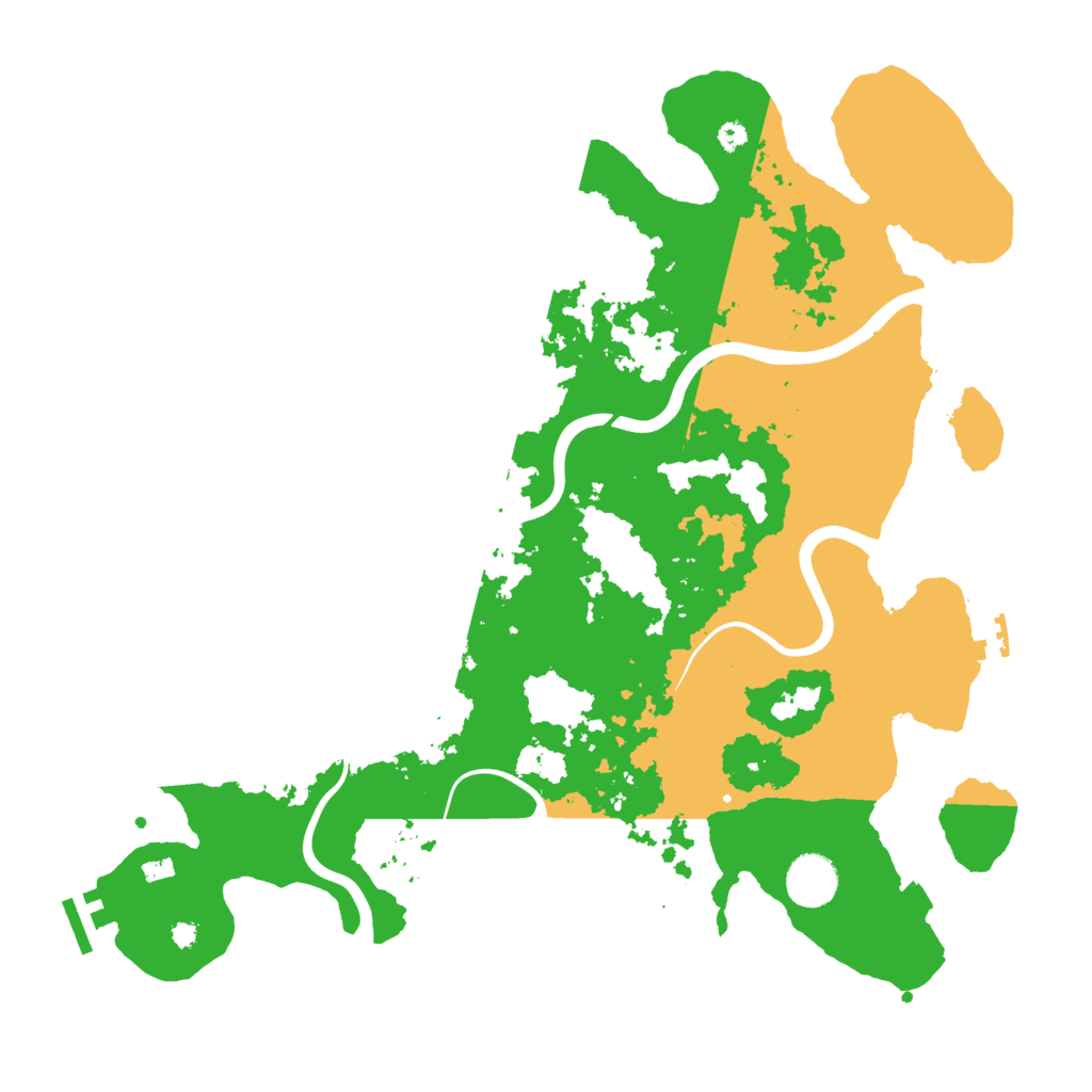 Biome Rust Map: Procedural Map, Size: 3850, Seed: 1300737946