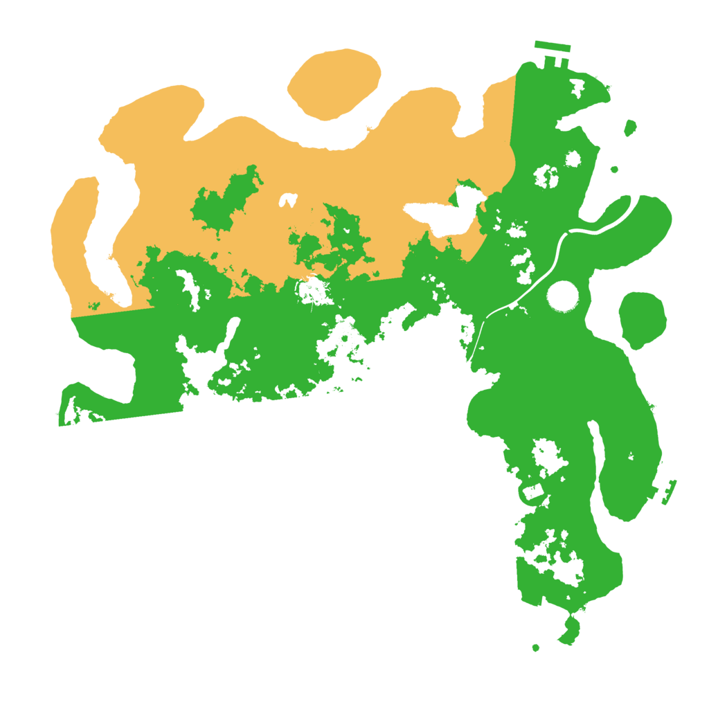 Biome Rust Map: Procedural Map, Size: 4000, Seed: 1315569956