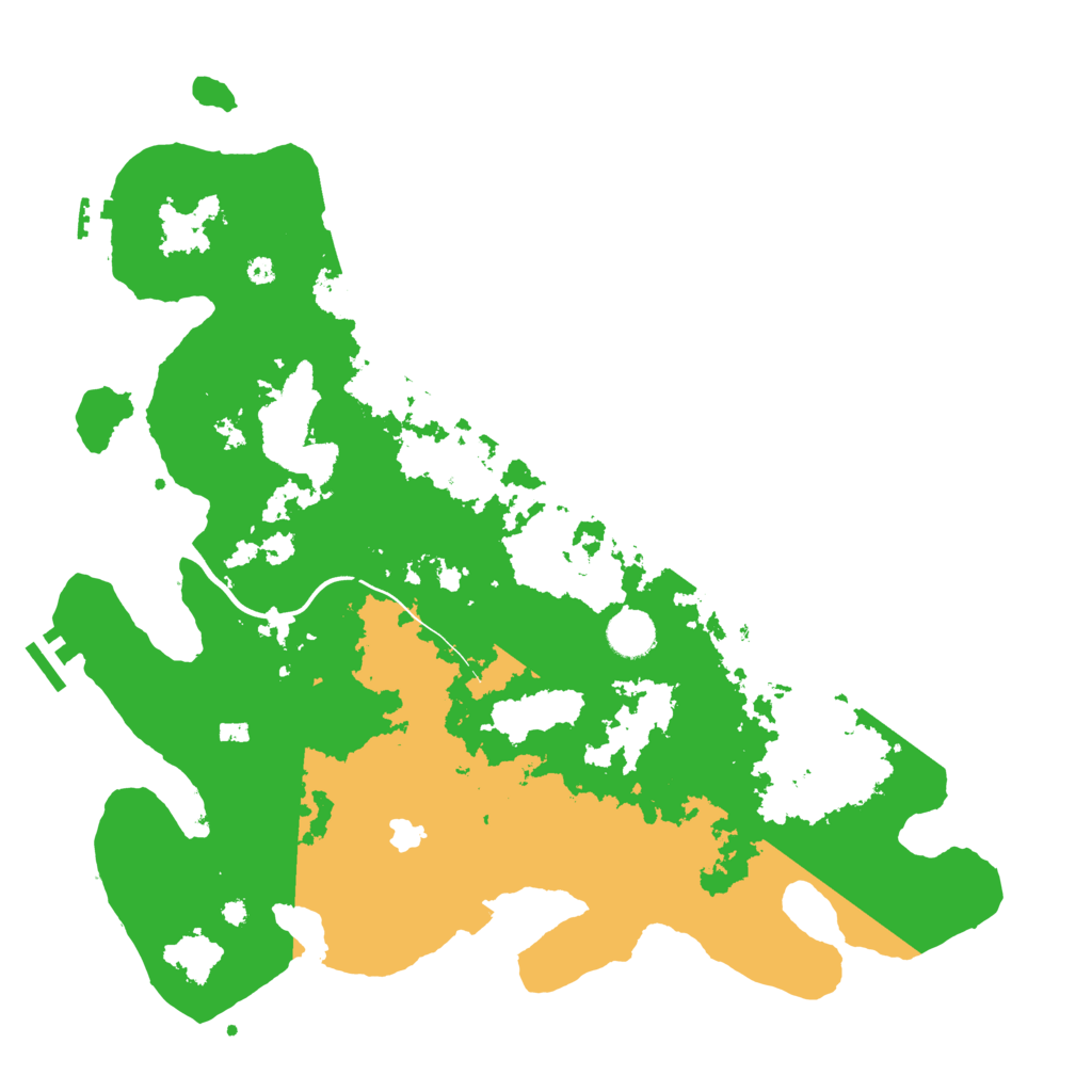 Biome Rust Map: Procedural Map, Size: 4000, Seed: 1264985376