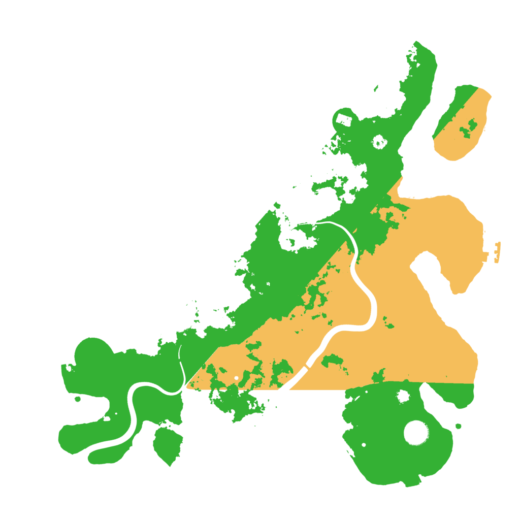 Biome Rust Map: Procedural Map, Size: 3700, Seed: 1442604964