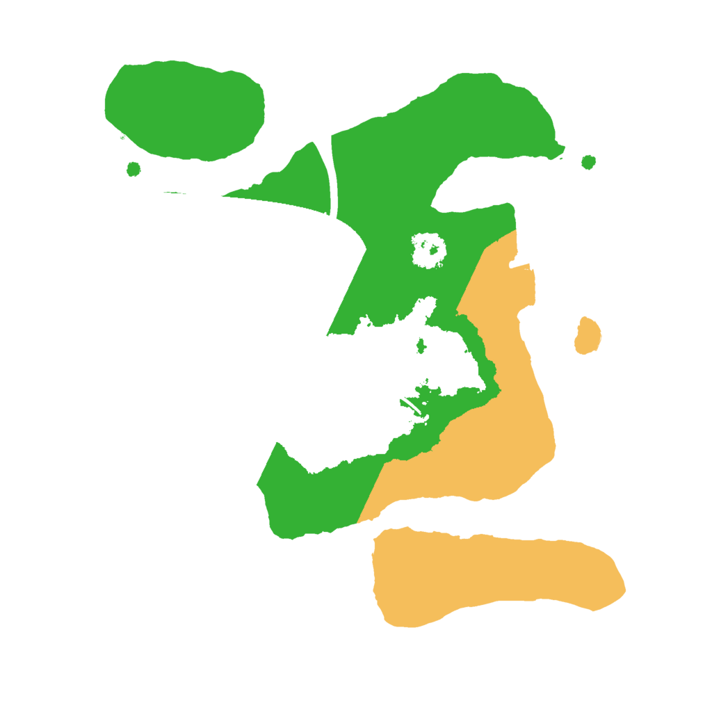 Biome Rust Map: Procedural Map, Size: 2000, Seed: 41585731