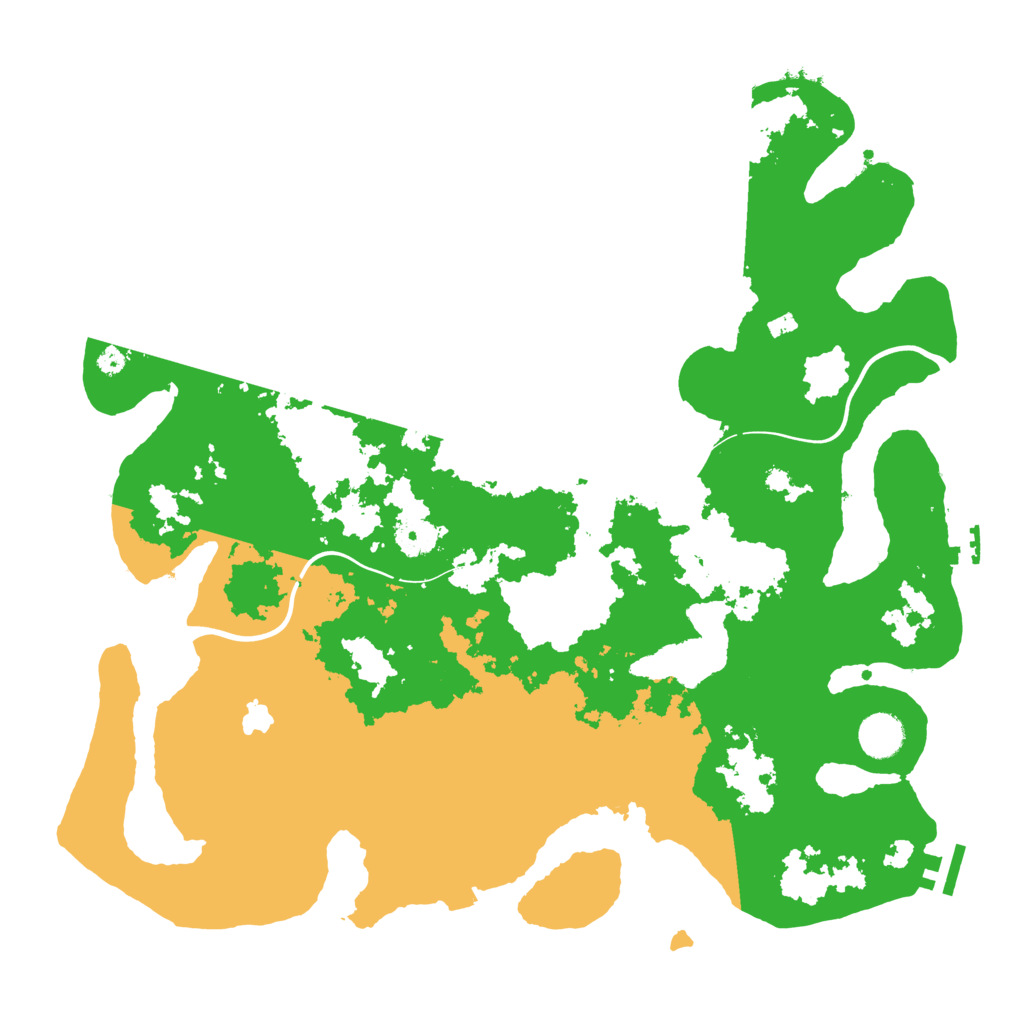 Biome Rust Map: Procedural Map, Size: 4000, Seed: 1565811951