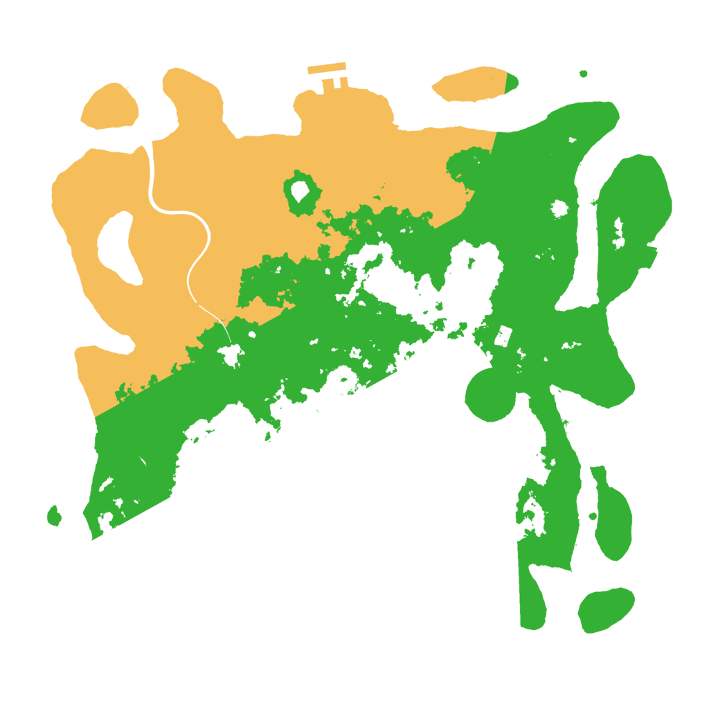 Biome Rust Map: Procedural Map, Size: 3750, Seed: 799867540