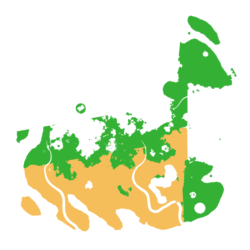 Biome Rust Map: Procedural Map, Size: 4050, Seed: 1025986534