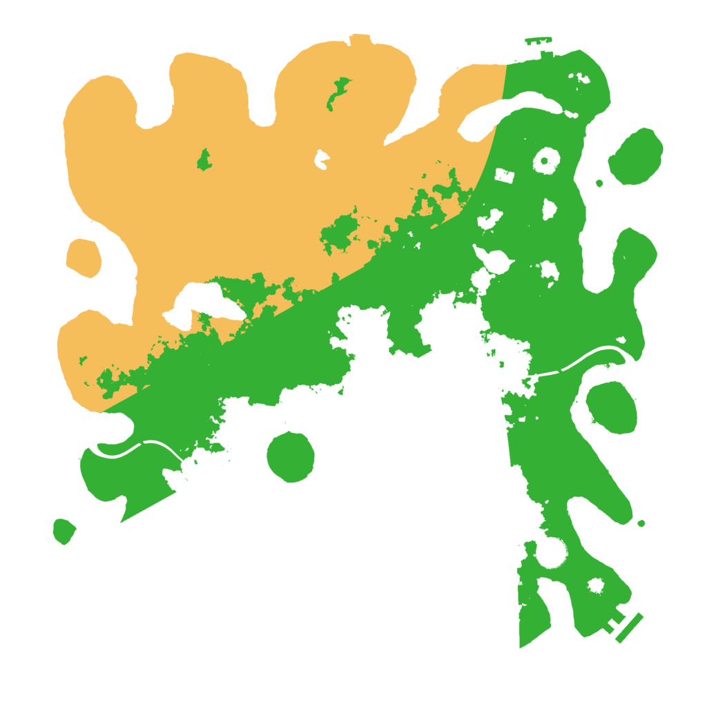 Biome Rust Map: Procedural Map, Size: 4000, Seed: 1253663322