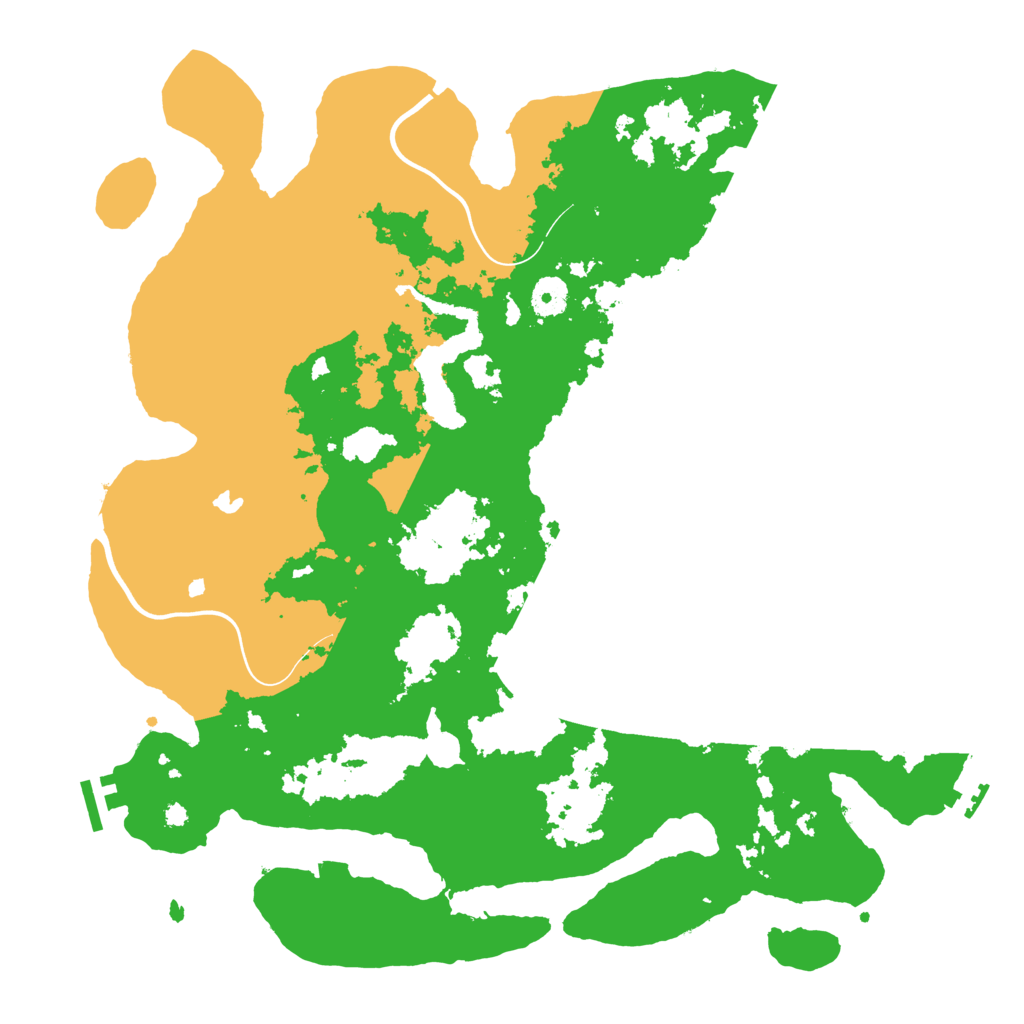 Biome Rust Map: Procedural Map, Size: 4000, Seed: 479130895