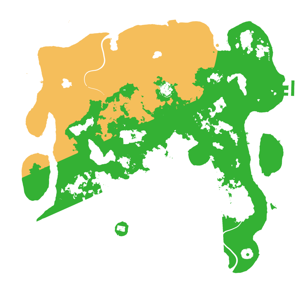 Biome Rust Map: Procedural Map, Size: 4000, Seed: 1327076532