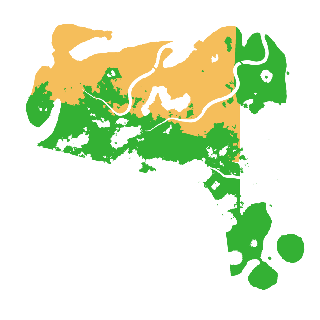 Biome Rust Map: Procedural Map, Size: 4000, Seed: 2465