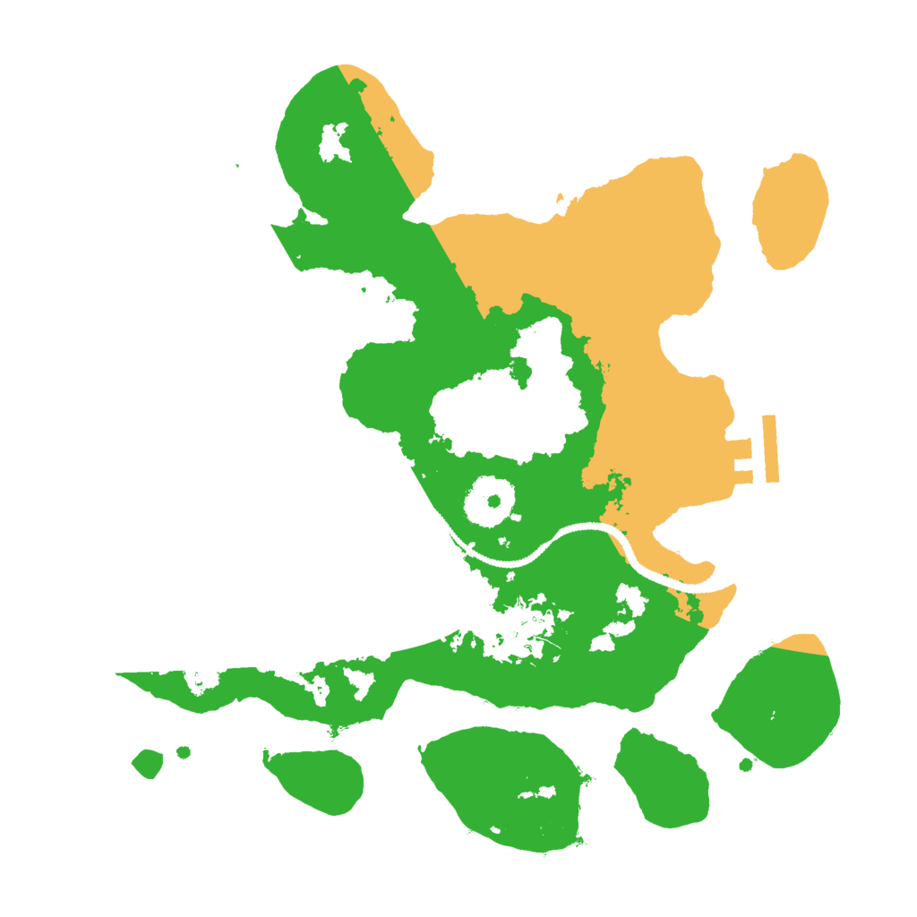 Biome Rust Map: Procedural Map, Size: 2750, Seed: 282861988