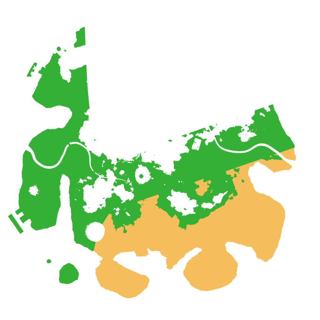 Biome Rust Map: Procedural Map, Size: 3000, Seed: 756133182