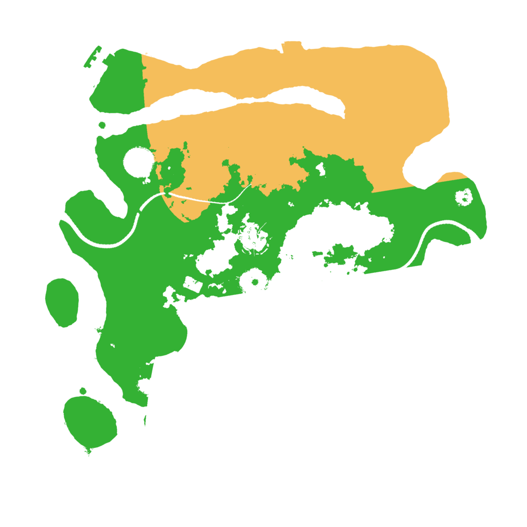 Biome Rust Map: Procedural Map, Size: 3105, Seed: 605019001