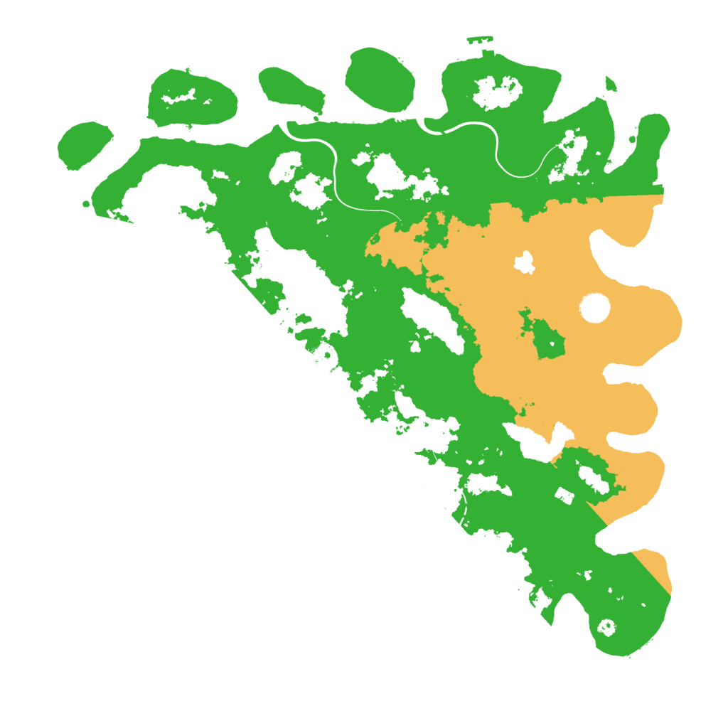 Biome Rust Map: Procedural Map, Size: 4250, Seed: 185039787