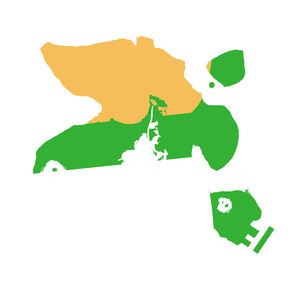 Biome Rust Map: Procedural Map, Size: 2000, Seed: 1502495104