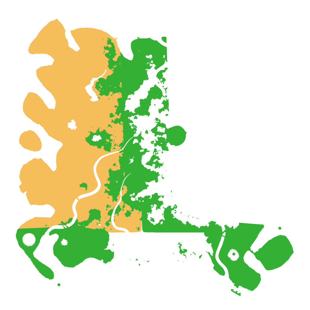 Biome Rust Map: Procedural Map, Size: 4250, Seed: 1393503830