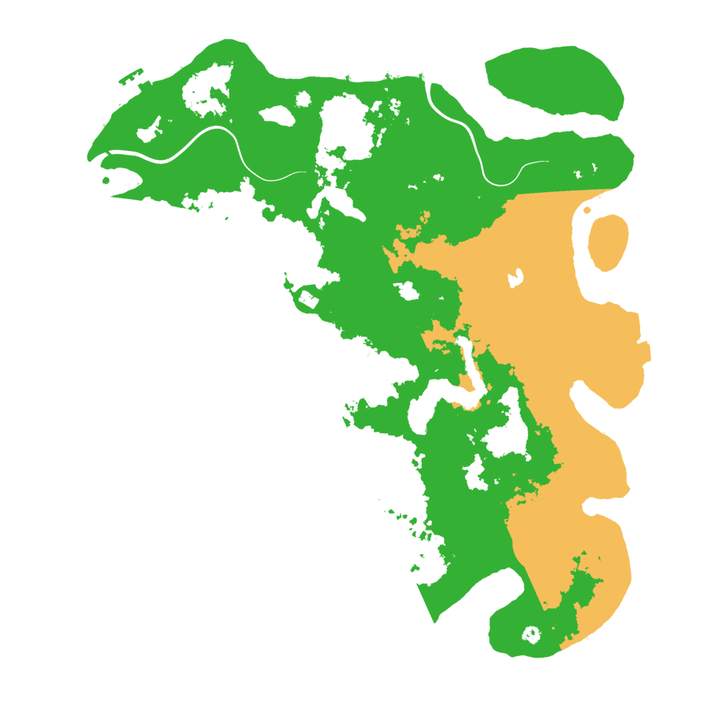 Biome Rust Map: Procedural Map, Size: 4000, Seed: 1774546005