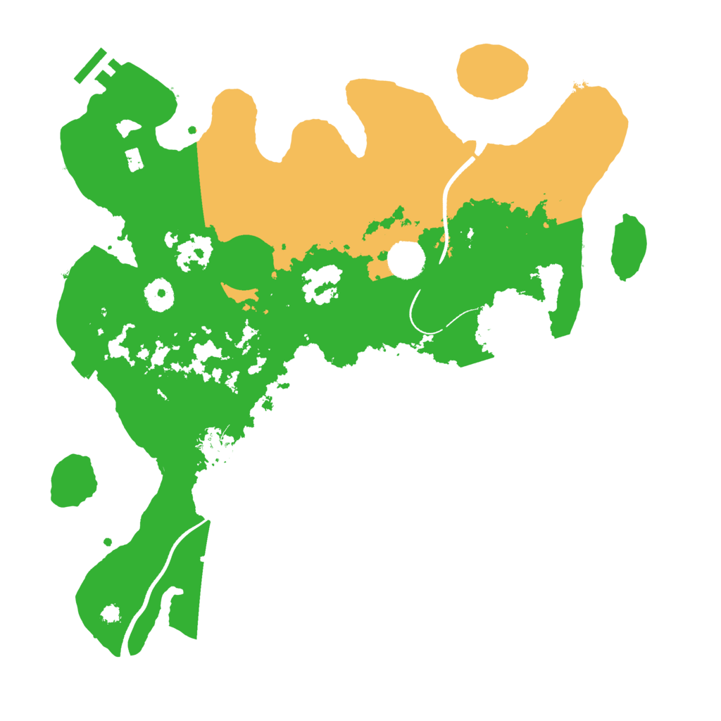 Biome Rust Map: Procedural Map, Size: 3500, Seed: 1116908117