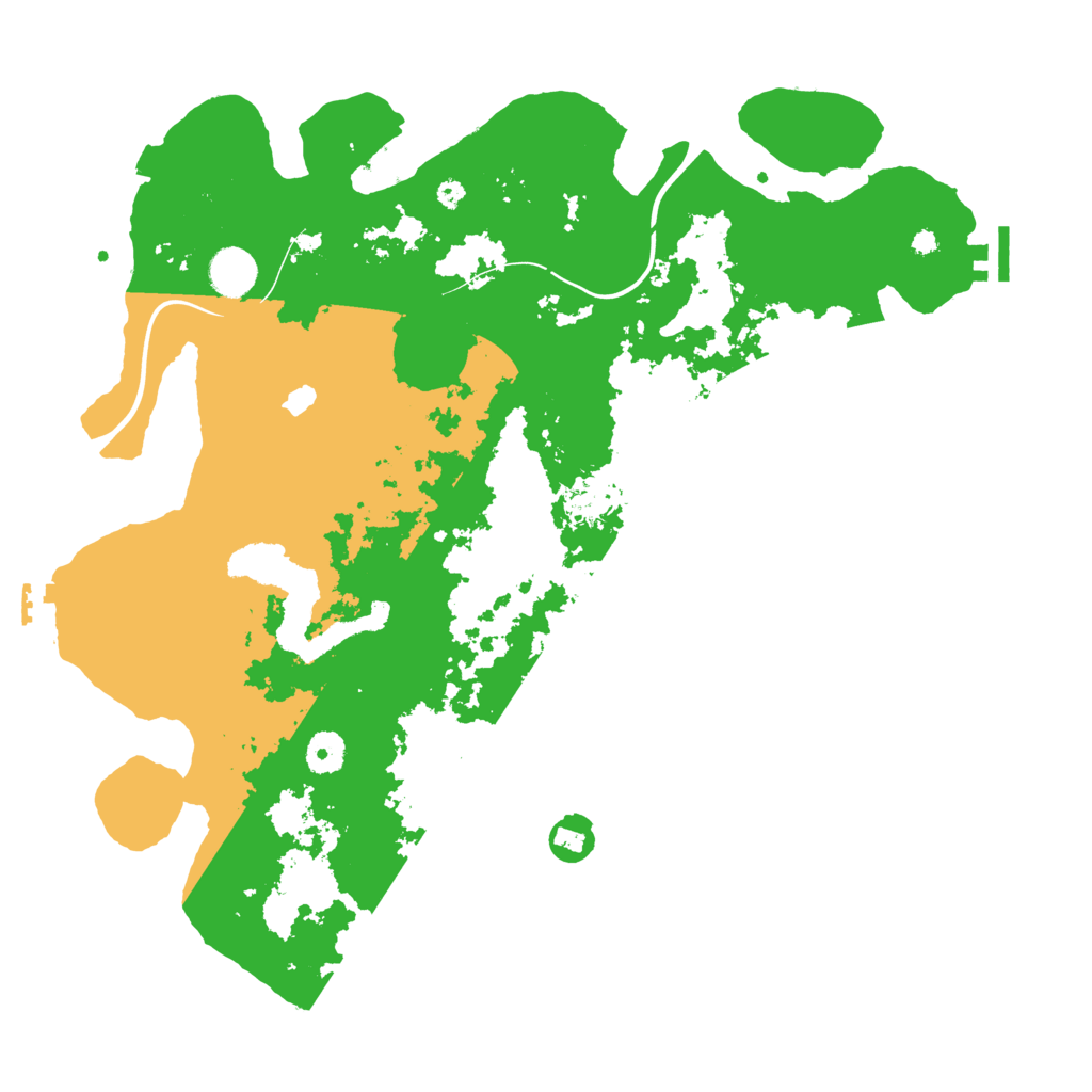 Biome Rust Map: Procedural Map, Size: 4000, Seed: 1251050869