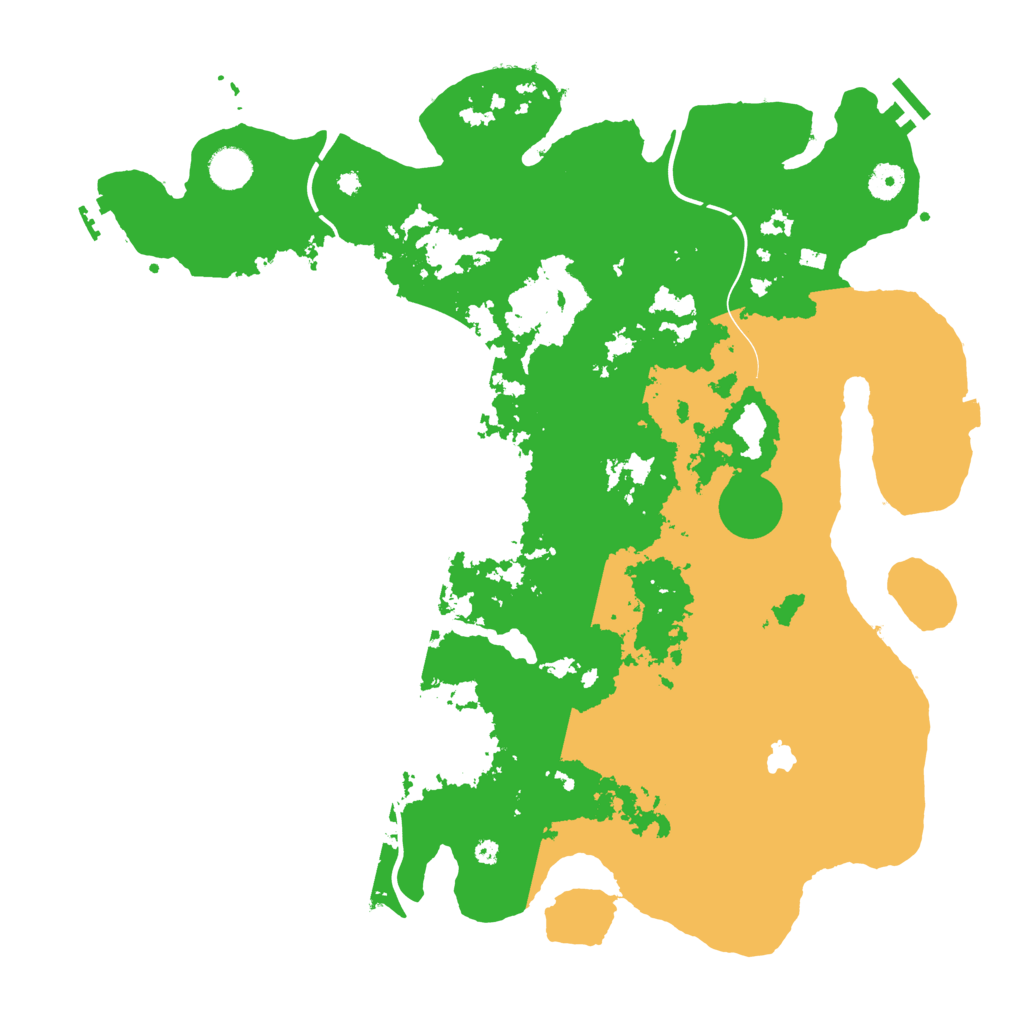 Biome Rust Map: Procedural Map, Size: 4250, Seed: 992786521