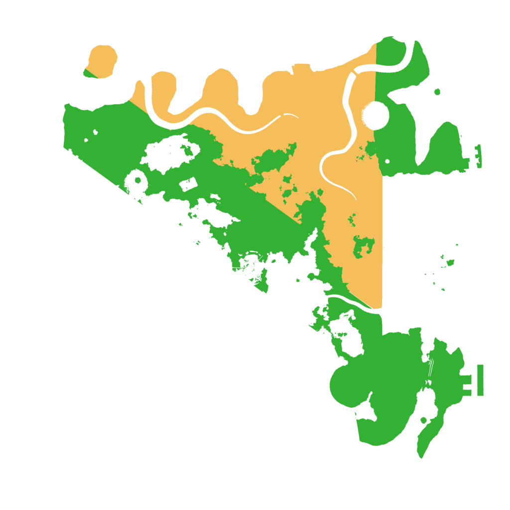 Biome Rust Map: Procedural Map, Size: 3300, Seed: 123646758