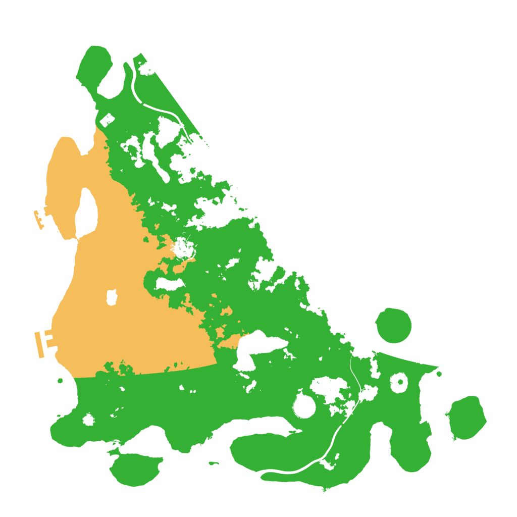 Biome Rust Map: Procedural Map, Size: 4000, Seed: 104104104