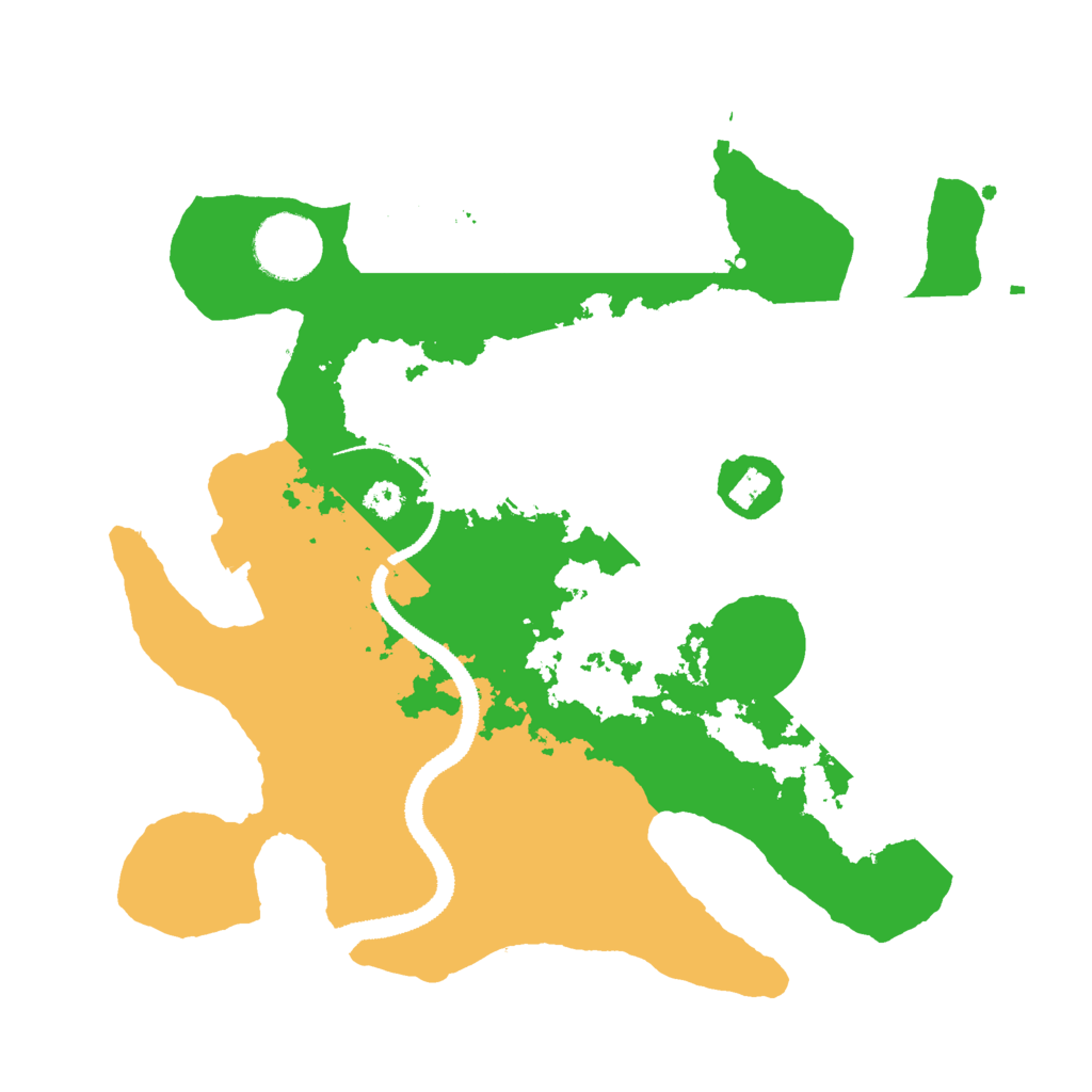 Biome Rust Map: Procedural Map, Size: 3000, Seed: 7566