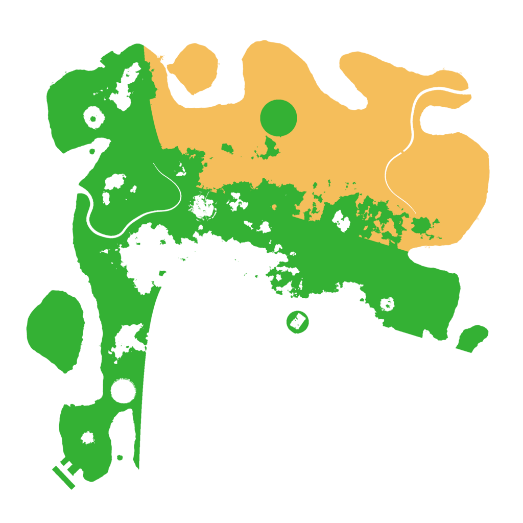 Biome Rust Map: Procedural Map, Size: 3750, Seed: 293323