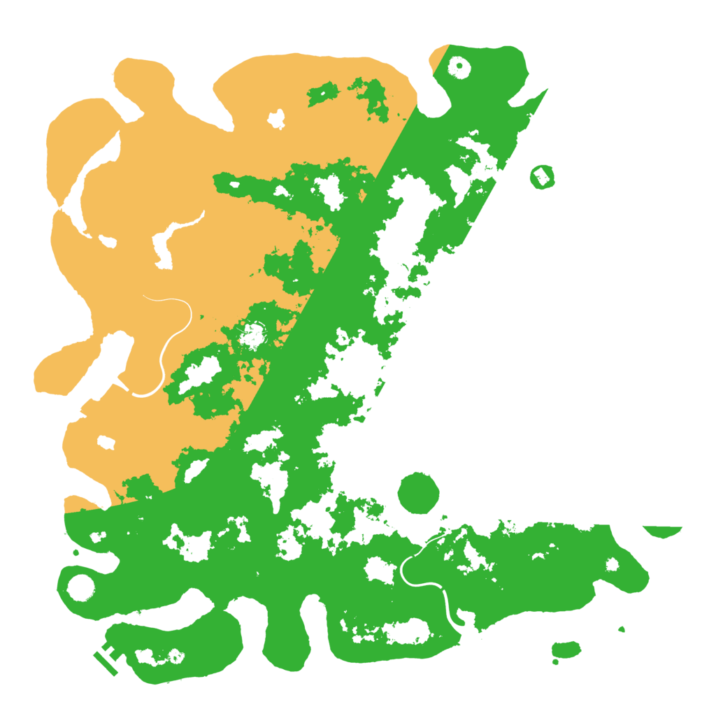 Biome Rust Map: Procedural Map, Size: 4800, Seed: 8041537
