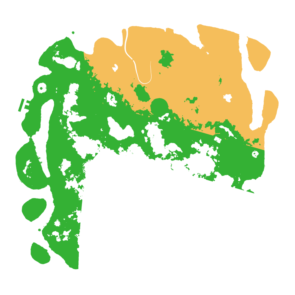 Biome Rust Map: Procedural Map, Size: 4500, Seed: 163033329