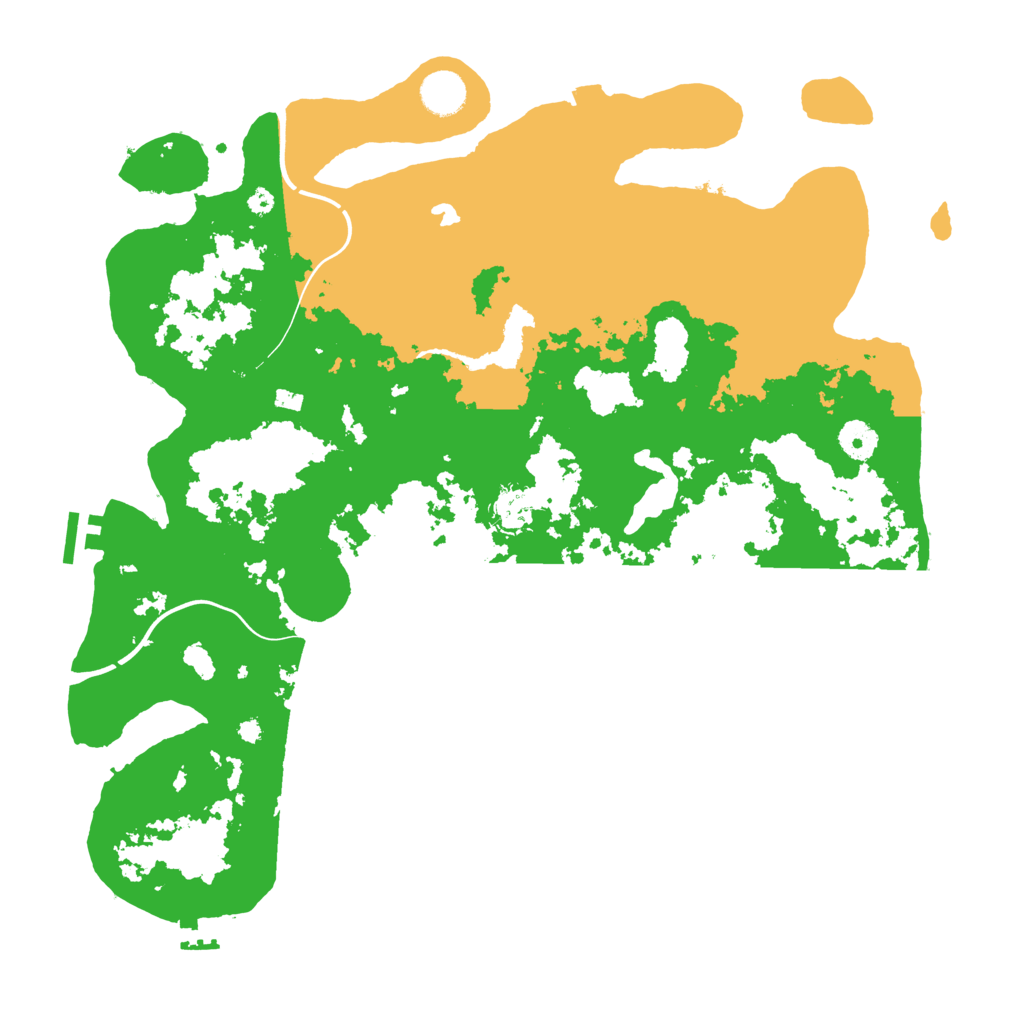 Biome Rust Map: Procedural Map, Size: 4000, Seed: 91491915