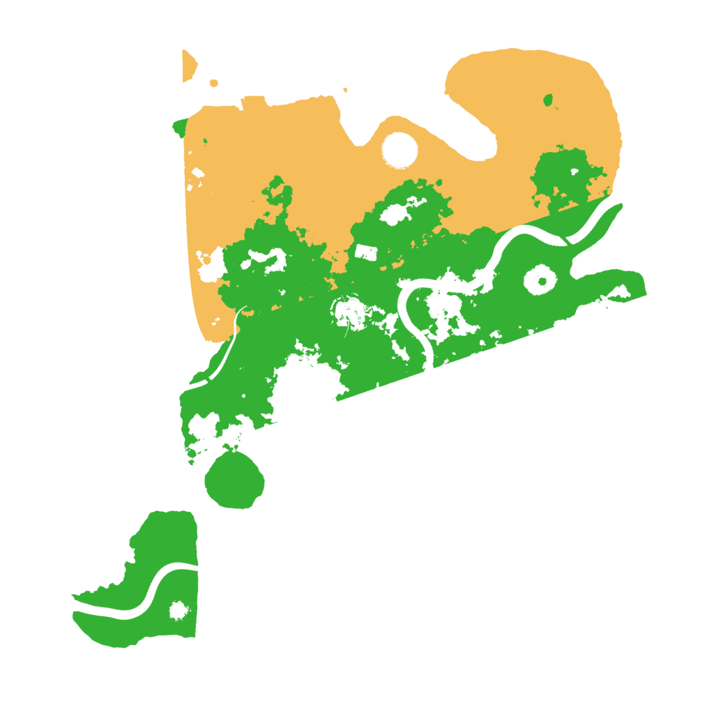 Biome Rust Map: Procedural Map, Size: 3500, Seed: 145196819