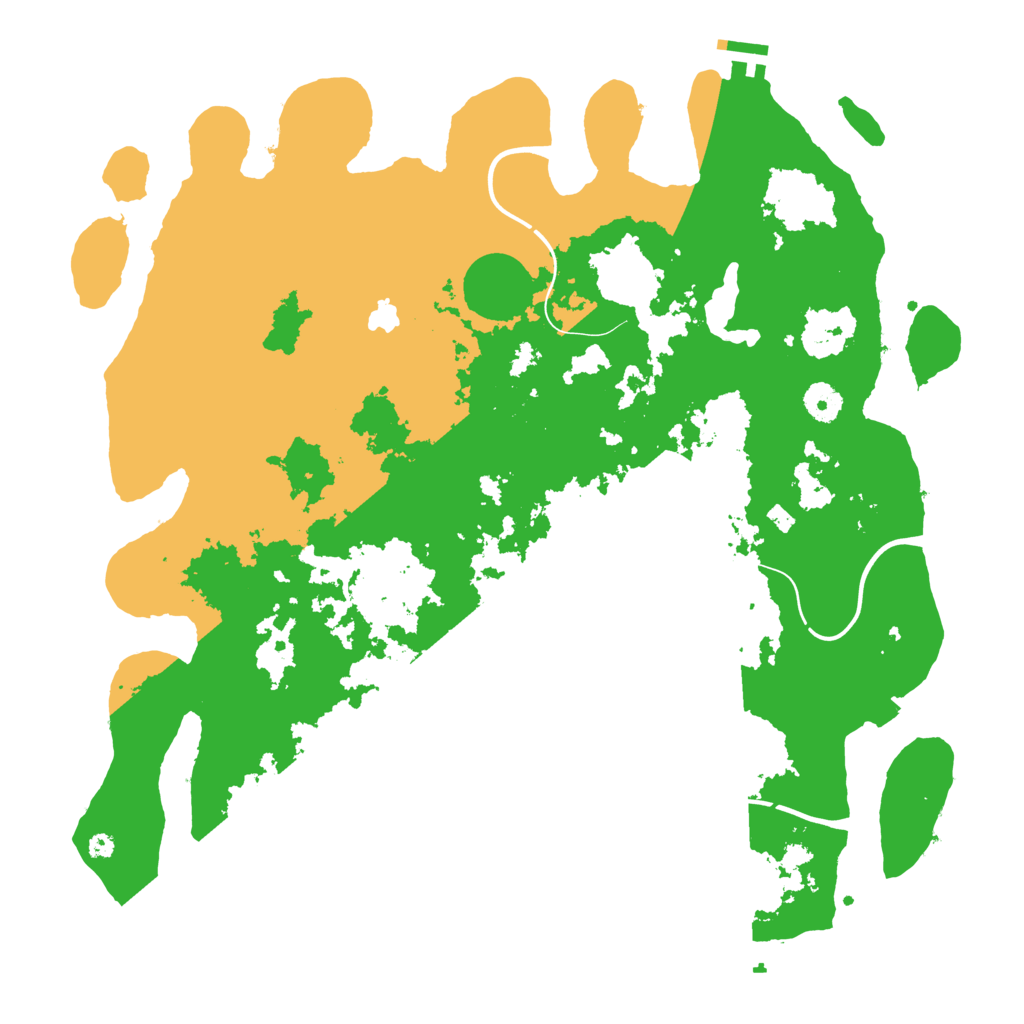 Biome Rust Map: Procedural Map, Size: 4050, Seed: 188757918