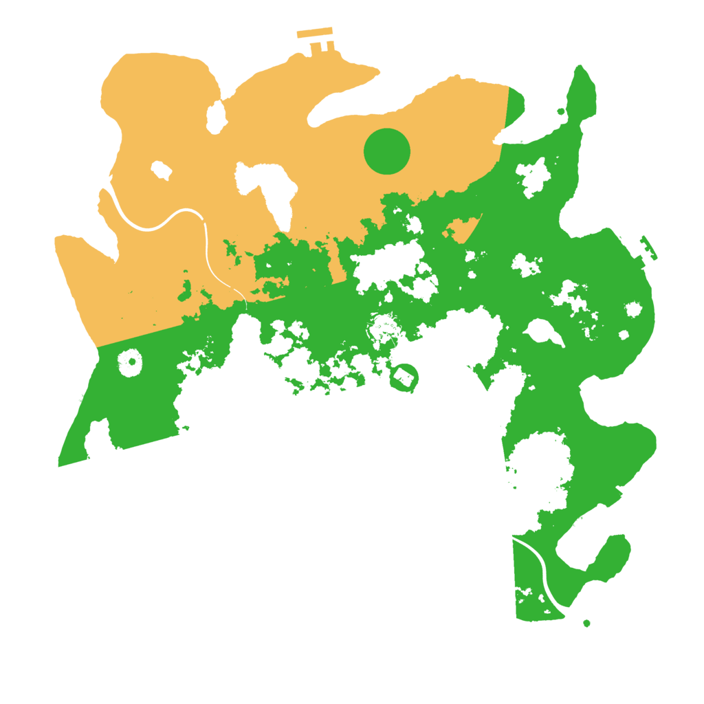 Biome Rust Map: Procedural Map, Size: 4000, Seed: 358425929