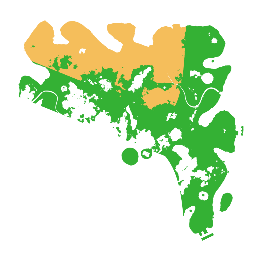 Biome Rust Map: Procedural Map, Size: 4000, Seed: 451818717