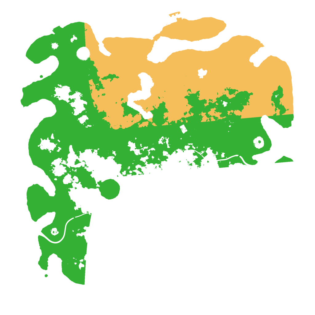 Biome Rust Map: Procedural Map, Size: 4250, Seed: 501129120
