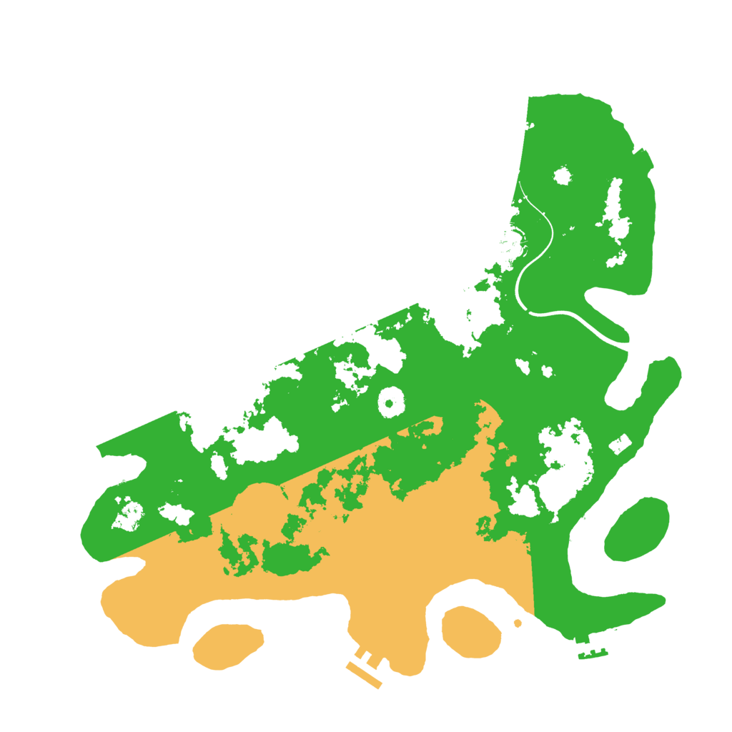 Biome Rust Map: Procedural Map, Size: 3750, Seed: 1046615251