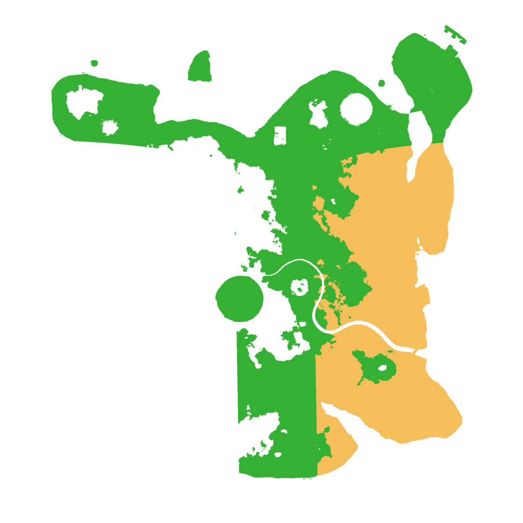 Biome Rust Map: Procedural Map, Size: 3000, Seed: 115130935