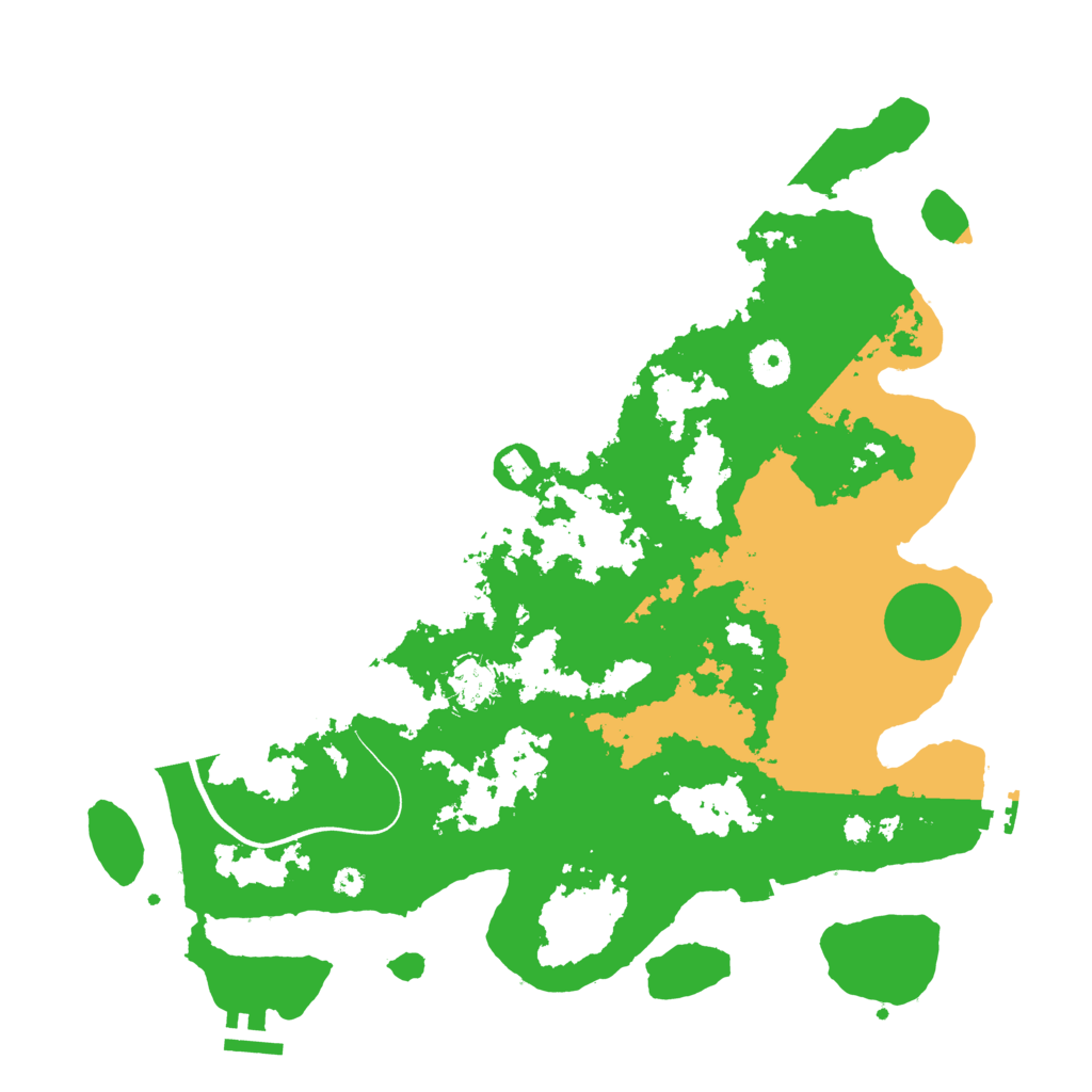 Biome Rust Map: Procedural Map, Size: 3750, Seed: 132765597