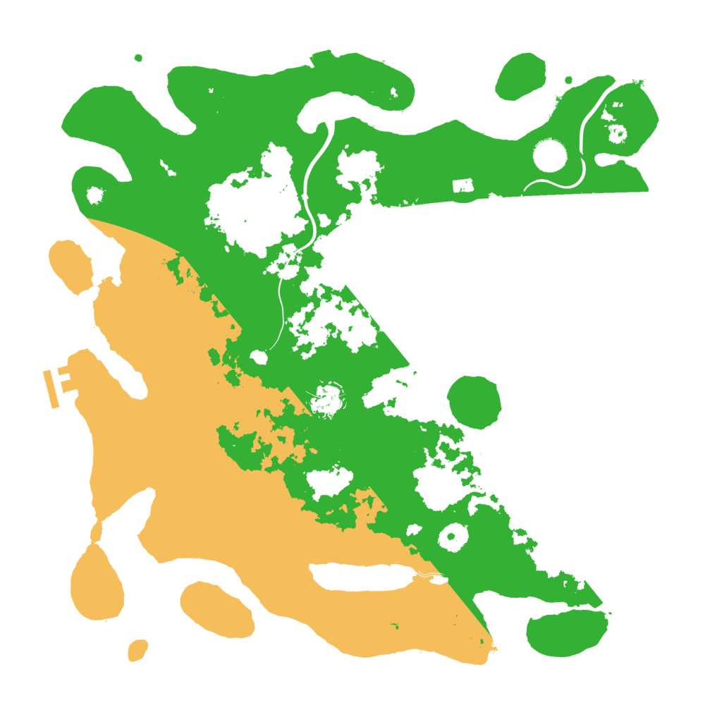 Biome Rust Map: Procedural Map, Size: 3800, Seed: 6589247
