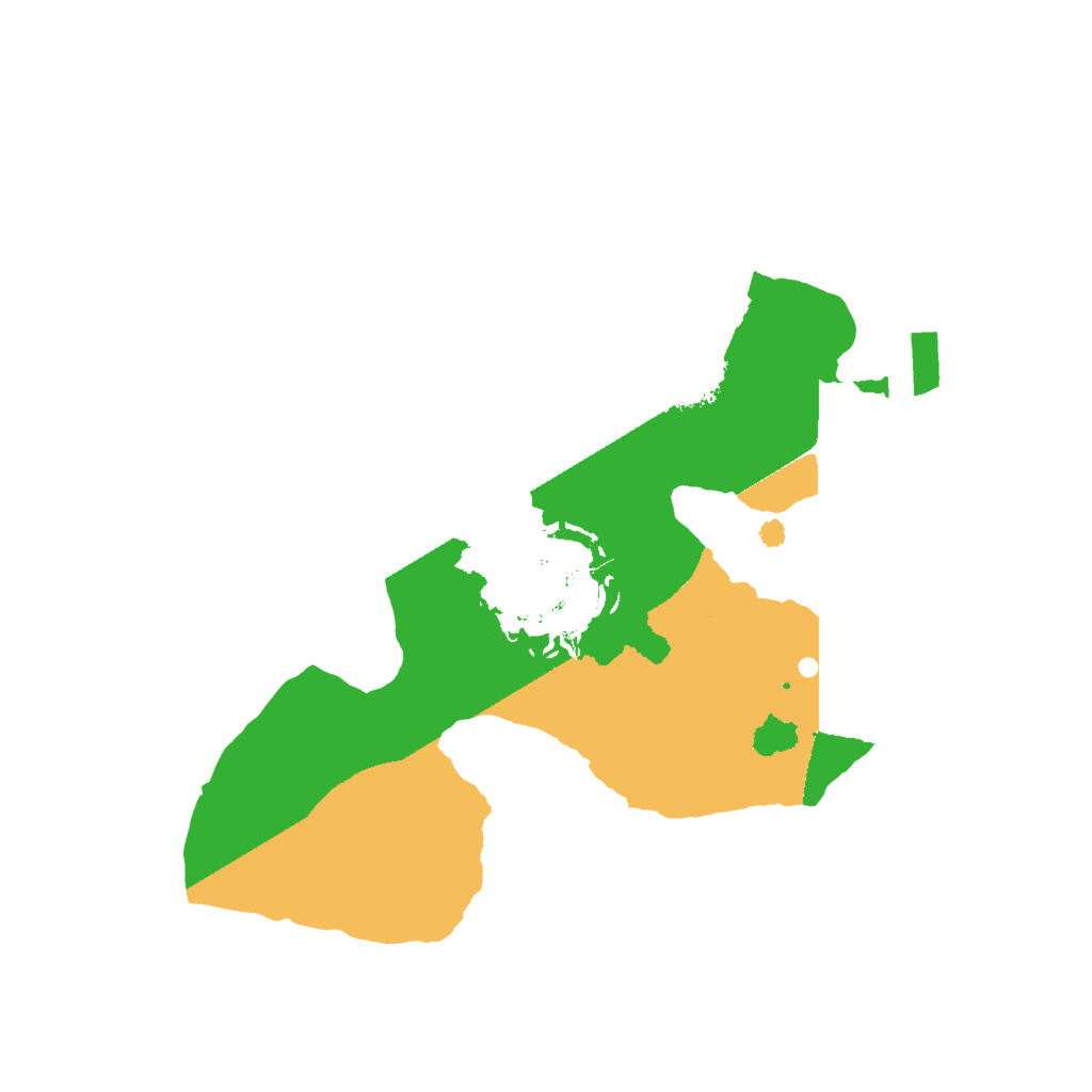 Biome Rust Map: Procedural Map, Size: 1650, Seed: 7777