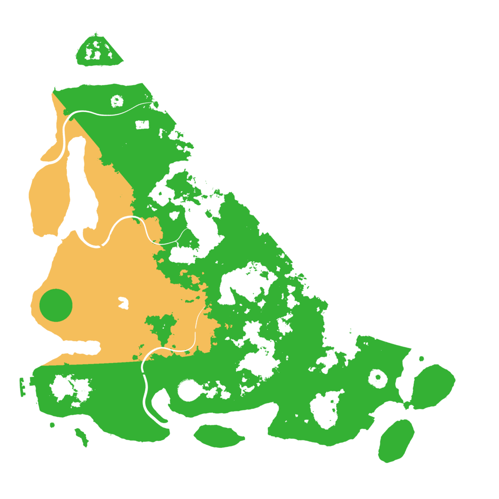 Biome Rust Map: Procedural Map, Size: 4003, Seed: 1234567890