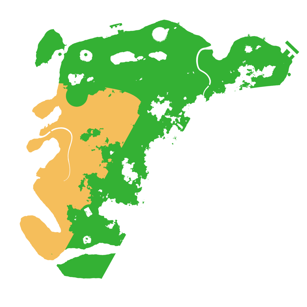 Biome Rust Map: Procedural Map, Size: 3750, Seed: 1835104351