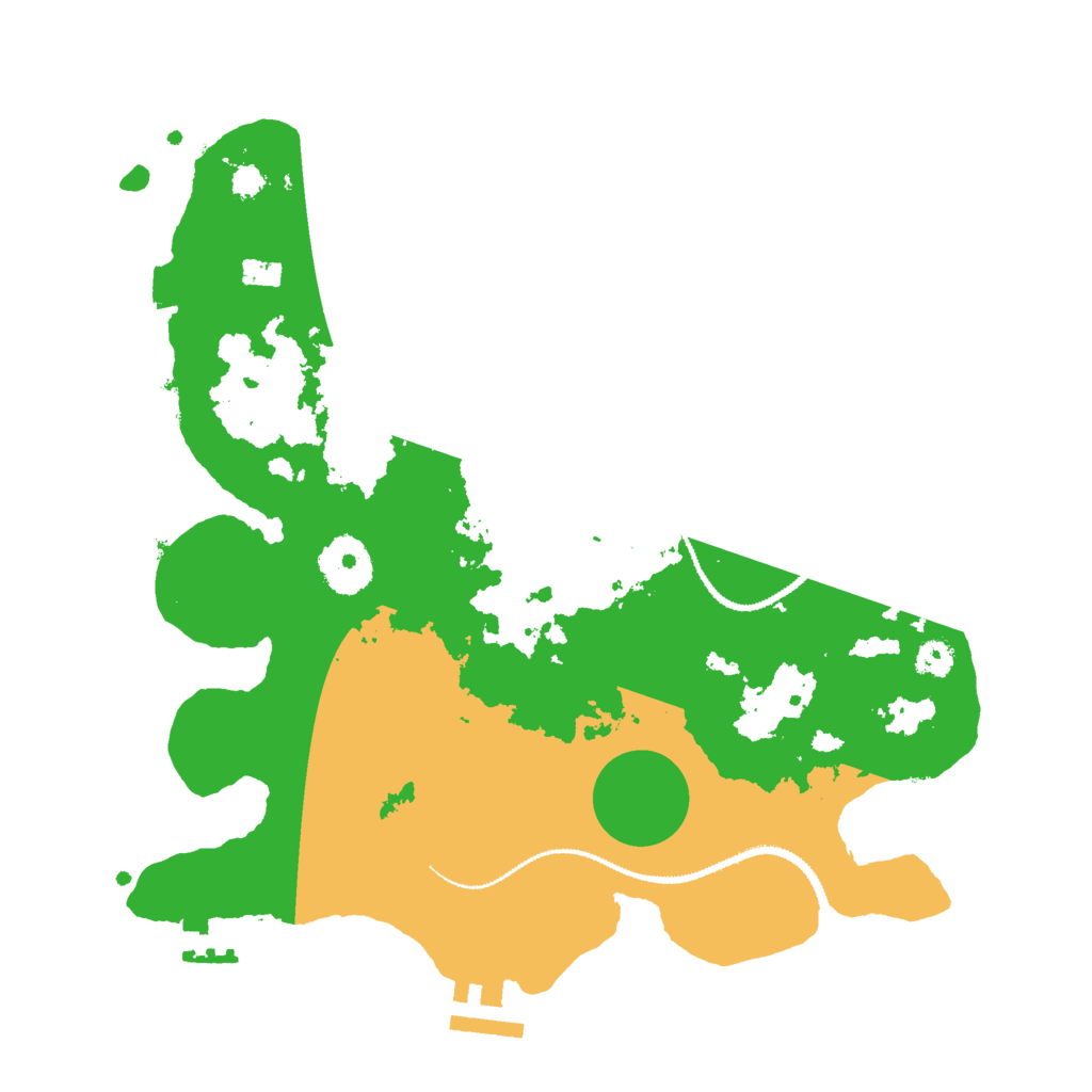 Biome Rust Map: Procedural Map, Size: 3000, Seed: 995891128