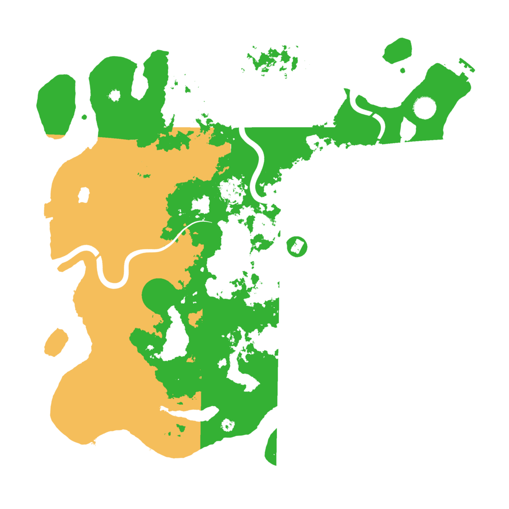 Biome Rust Map: Procedural Map, Size: 4000, Seed: 1643854