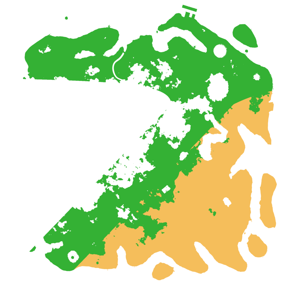 Biome Rust Map: Procedural Map, Size: 4000, Seed: 6982