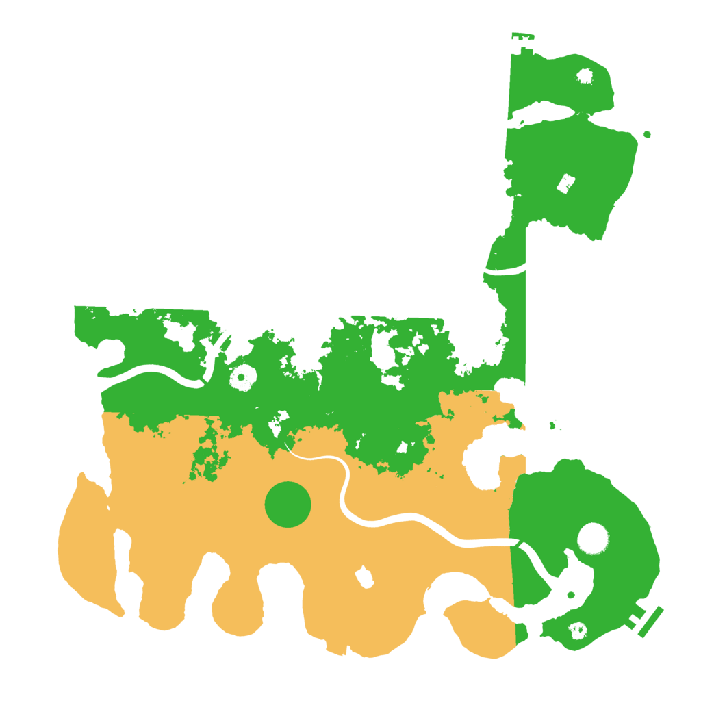 Biome Rust Map: Procedural Map, Size: 4000, Seed: 436323636