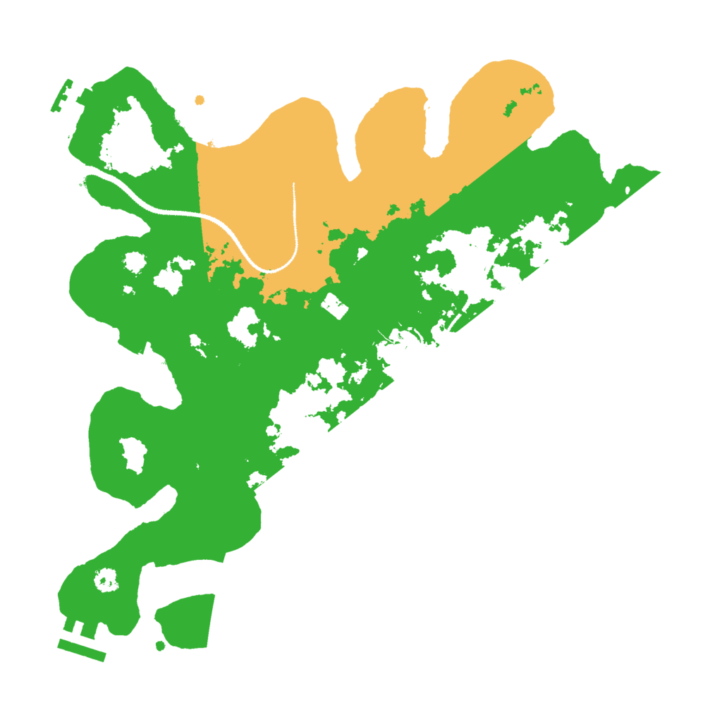 Biome Rust Map: Procedural Map, Size: 3000, Seed: 159361085