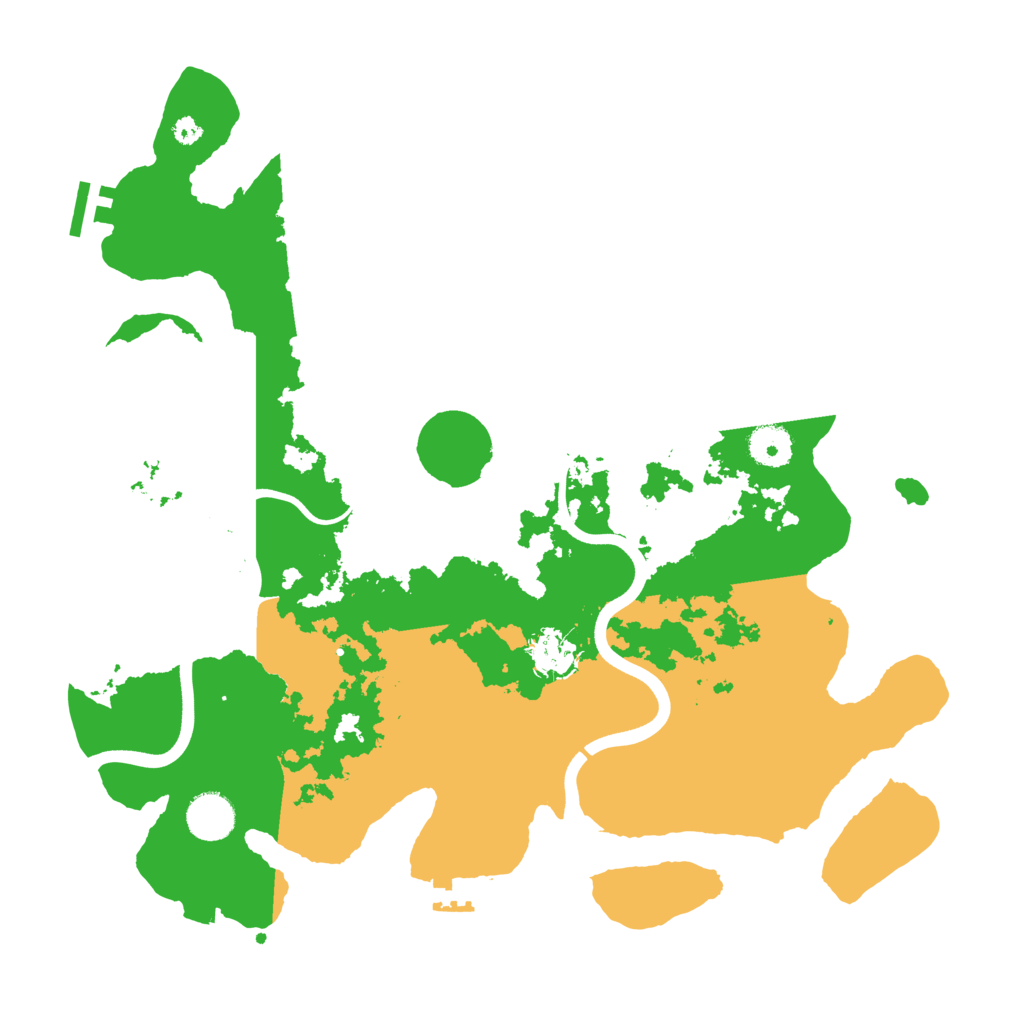 Biome Rust Map: Procedural Map, Size: 3750, Seed: 1469178110