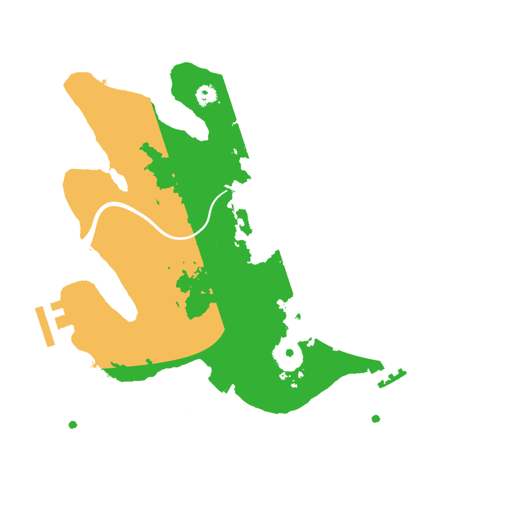 Biome Rust Map: Procedural Map, Size: 2500, Seed: 1472438096