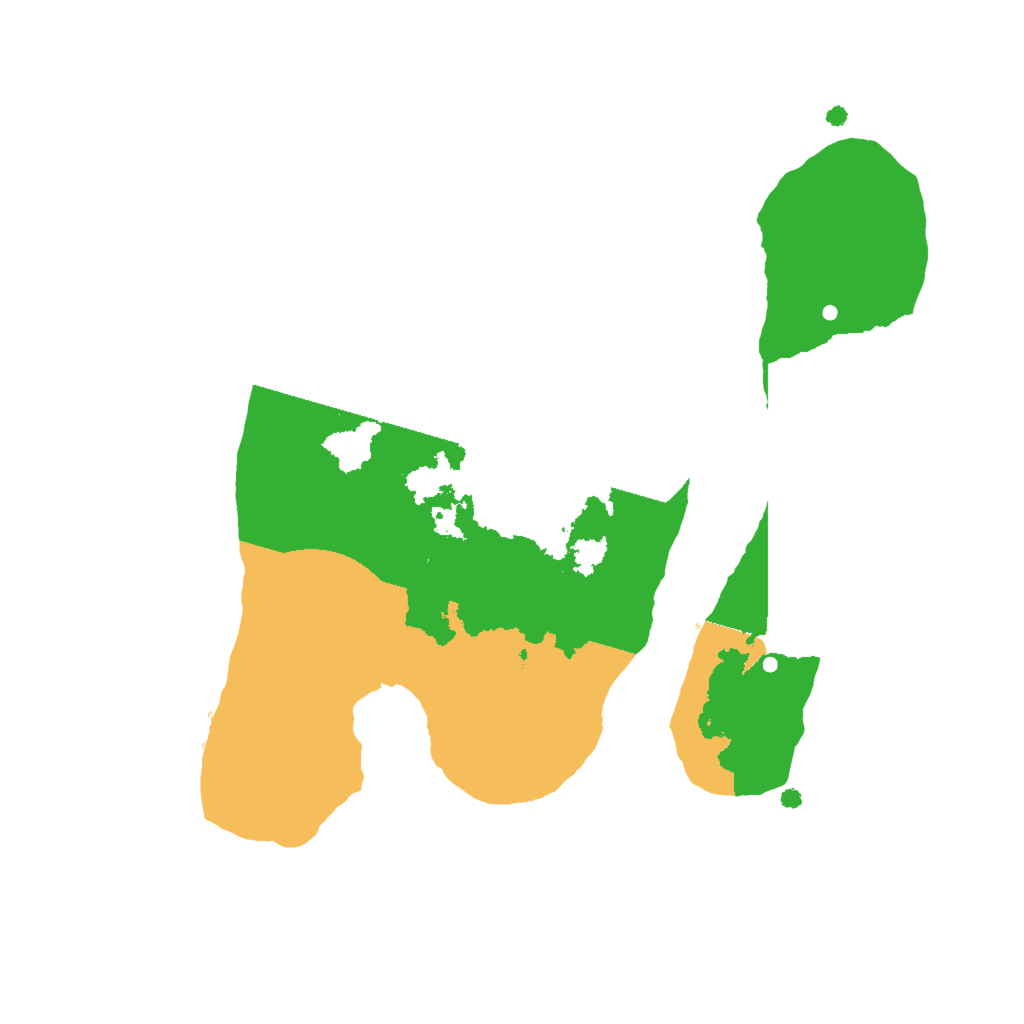 Biome Rust Map: Procedural Map, Size: 2000, Seed: 506687456